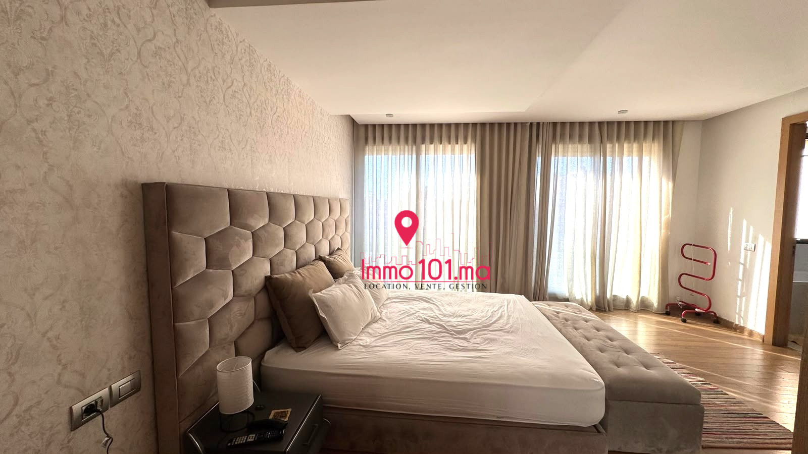 Location appartement meublé à Prestigia – Hay Riad AYLAM1919